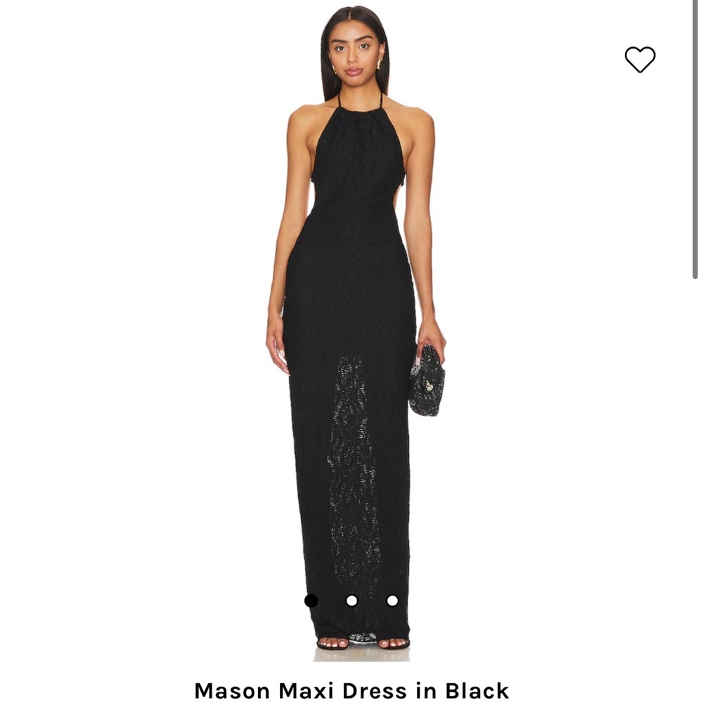 Camila Coelho - Mason Maxi Dress in Black - xs